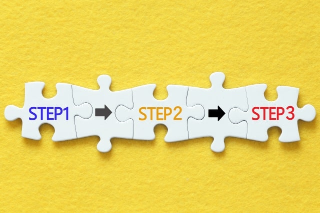 STEPのパズル